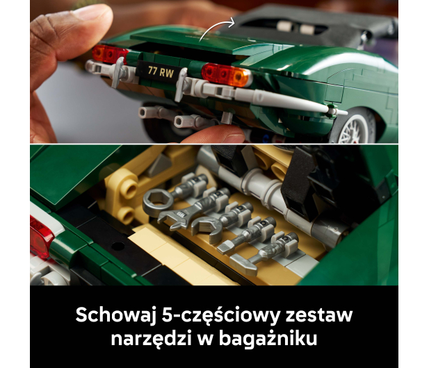 LEGO ICONS 11381 Jaguar E-Type - 1547385 - zdjęcie 8